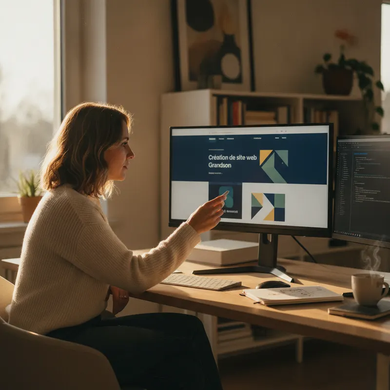 création de site web à Grandson — devis