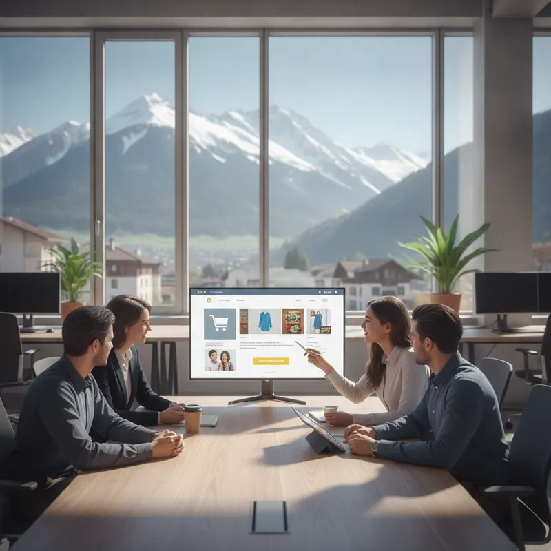 site e-commerce à Grandson