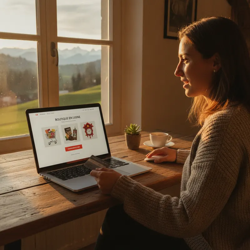 site e-commerce à Grandson — livraison